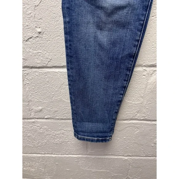Good American Jeans Good Legs High Rise Skinny sz 15 / 33 Indigo Blue 30" inseam - Picture 4 of 11